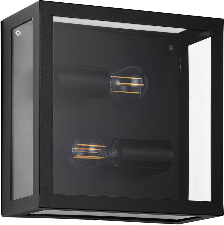 Eglo alamonte 1 wandlamp buiten - e27 - 29 cm - zwart