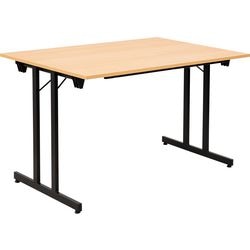 Vouwtafel sodematub tpmu128 hout bruin, zwart