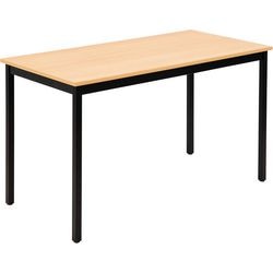 Tafel sodematub ft147rect-1111 beuken zwart