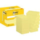 Zelfklevende memoblaadjes post-it 653-e 38x51mm effen geel
