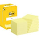 Post-it zelfklevende memoblaadjes 654-cy 76x76mm effen geel