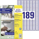 Multifunctionele etiketten avery l4731rev-10 papier wit