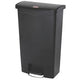 Pedaalemmer rubbermaid 76224573 pe (polyetheen) zwart