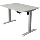 Zit-sta-bureau kerkmann 10226611 move 1 lichtgrijs; zilver