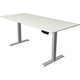 Zit-sta-bureau kerkmann 10227510 move 1 wit; zilver