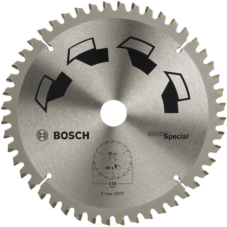 Bosch cirkelzaagblad special 170 x 20 x 2,5 mm - 48