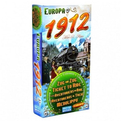 Days of wonder - ticket to ride europa 1912 - uitbreiding voor europe - bordspel