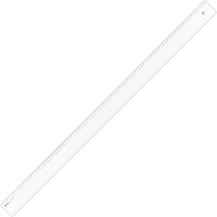 Aristo liniaal - lengte 100cm - mm cm schaalverdeling - glashelder plexiglas - ar-1440