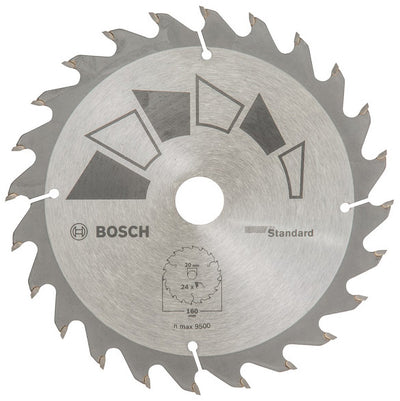 Bosch cirkelzaagblad basic 160x2.2x20 16,t24 (1)