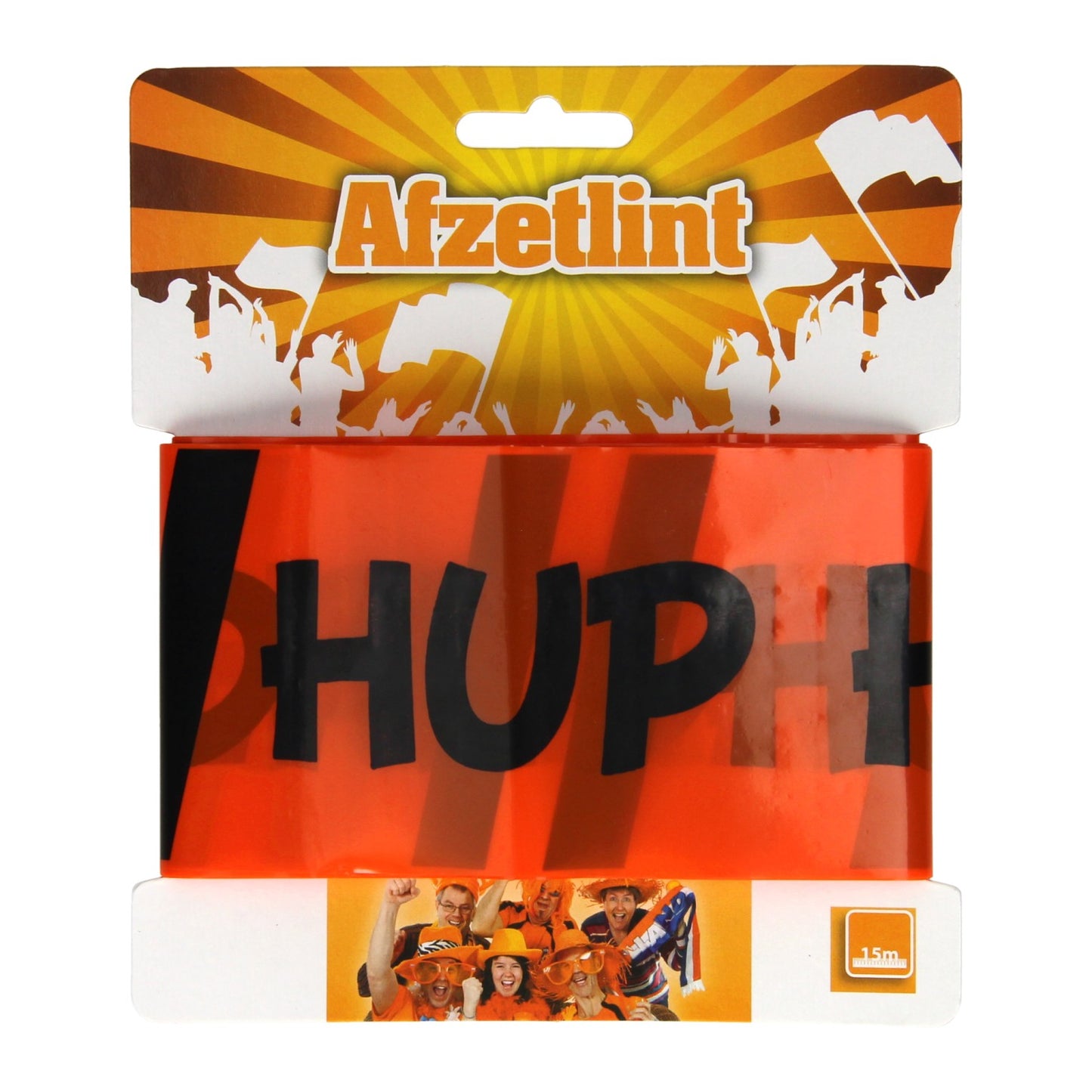 afzetlint oranje, 15 meter