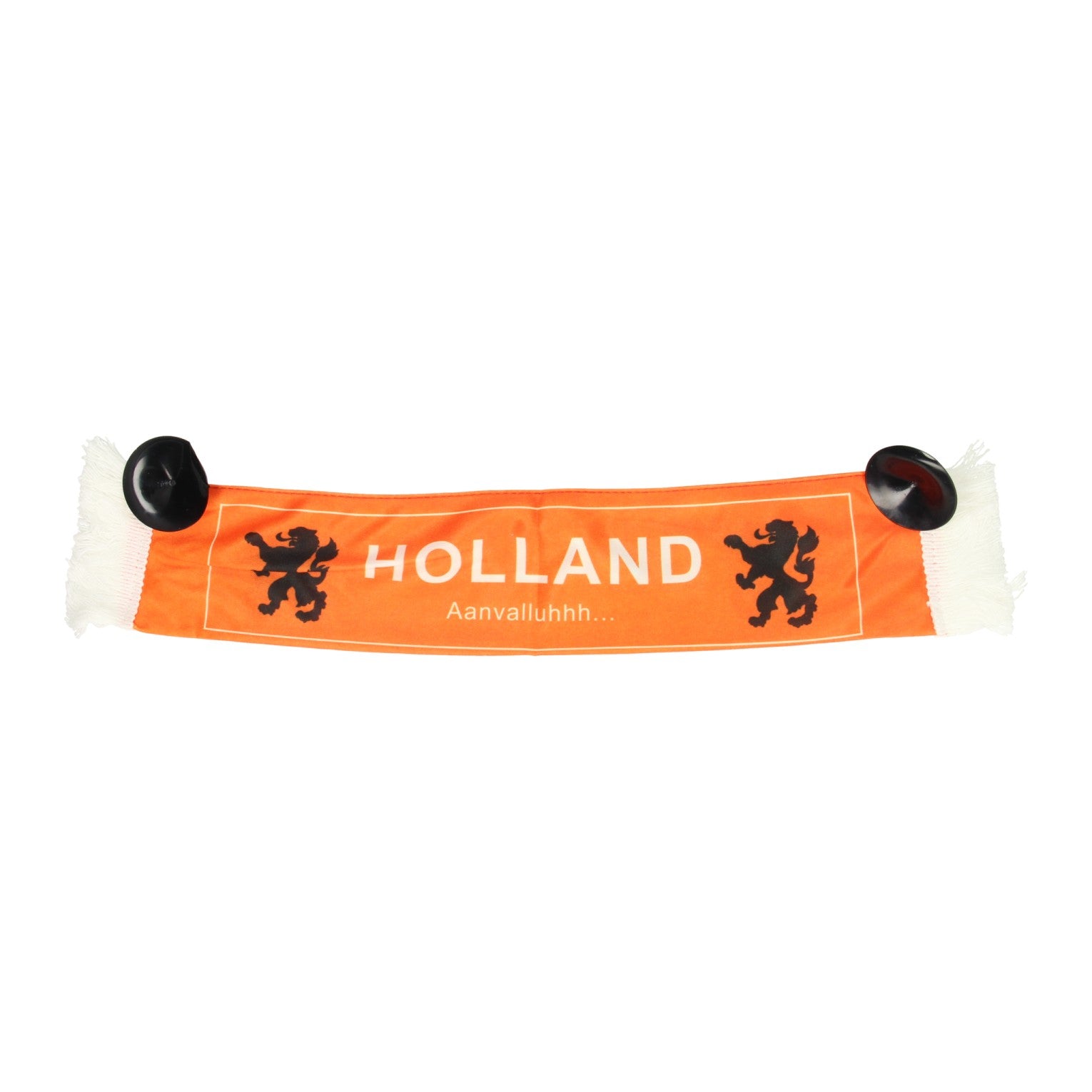 Bannner met zuignappen holland