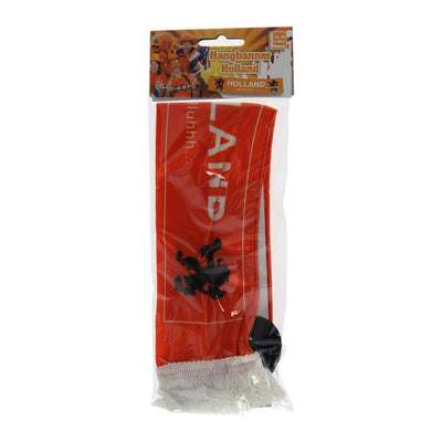 Bannner met zuignappen holland