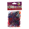 Loom loombands polka dots set, 600st.