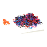 Loom bands polka dots set, 600st. - afbeelding 2