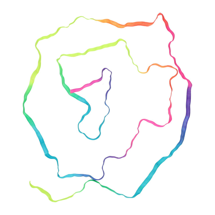 Regenboog springelastiek, 3 meter