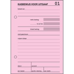 Sigel kasbewijs uitgaaf - expres - a6 - 100 vel - si-43005