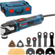Bosch professional gop 55-36 multitool - oscillerend - 550 watt - met 11 accessoires en l-boxx
