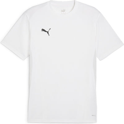 Puma teamgoal jersey heren sportshirt - white- black-feather gray