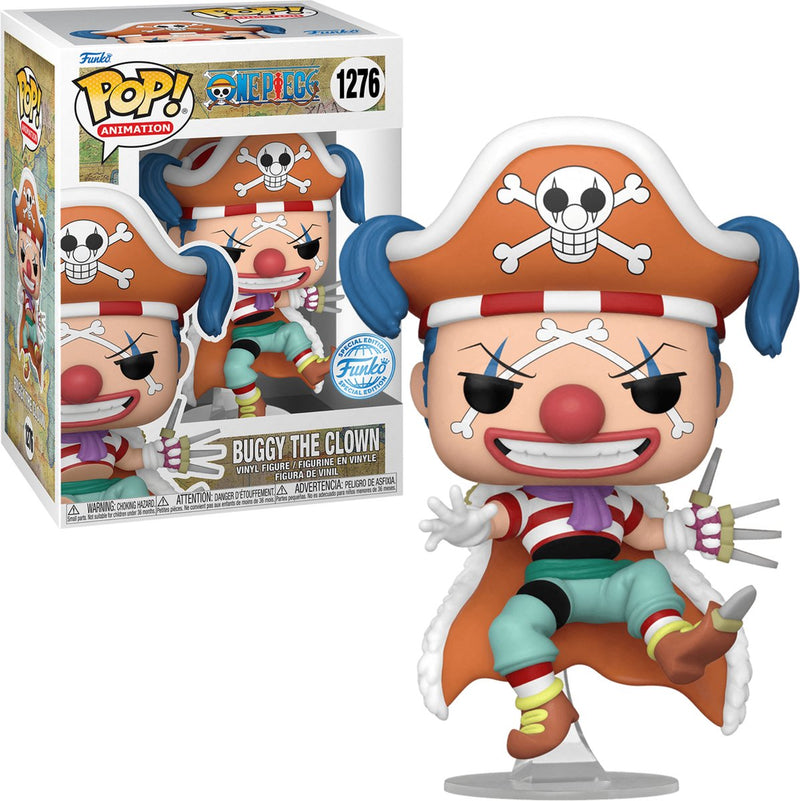 Funko pop! one piece - buggy the clown exclusive grail rare