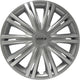 Carpoint wieldoppen giga 14 inch abs zilver set van 4