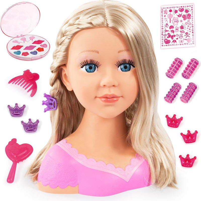 Bayer design - kaphoofd charlene super model - blond haar