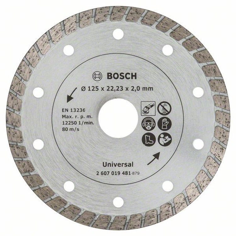 Bosch diamantschijf - turbo - 125 mm