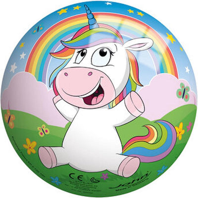 John toys bal - speelbal - eenhoorn-unicorn 20 cm