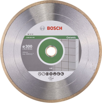 Bosch - diamantdoorslijpschijf standard for ceramic 300 x 30+25,40 x 2 x 7 mm