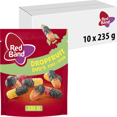 Red band magic dropfruitduo's zoet zuur zak (10x 235g)