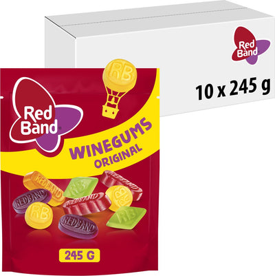 Red band winegummix zak (10x245gr)