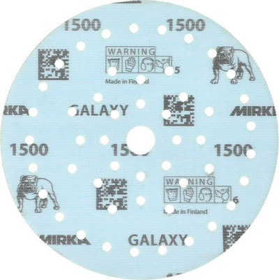 Mirka galaxy schuurschijven 150mm - 50 stuks-p120