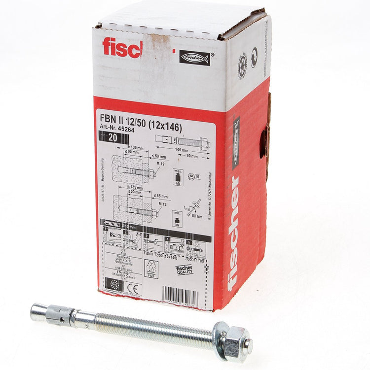 Fischer 20x boutanker fbn ii 12 120 - 045267