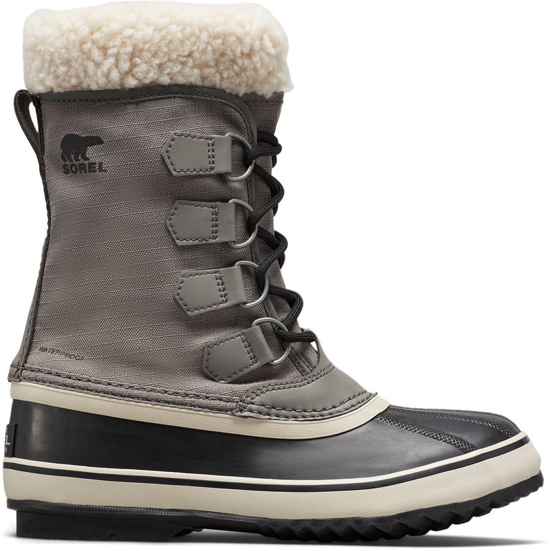Sorel winter carnival™ boot wp women's snowboots - quarry, black - maat 38.5