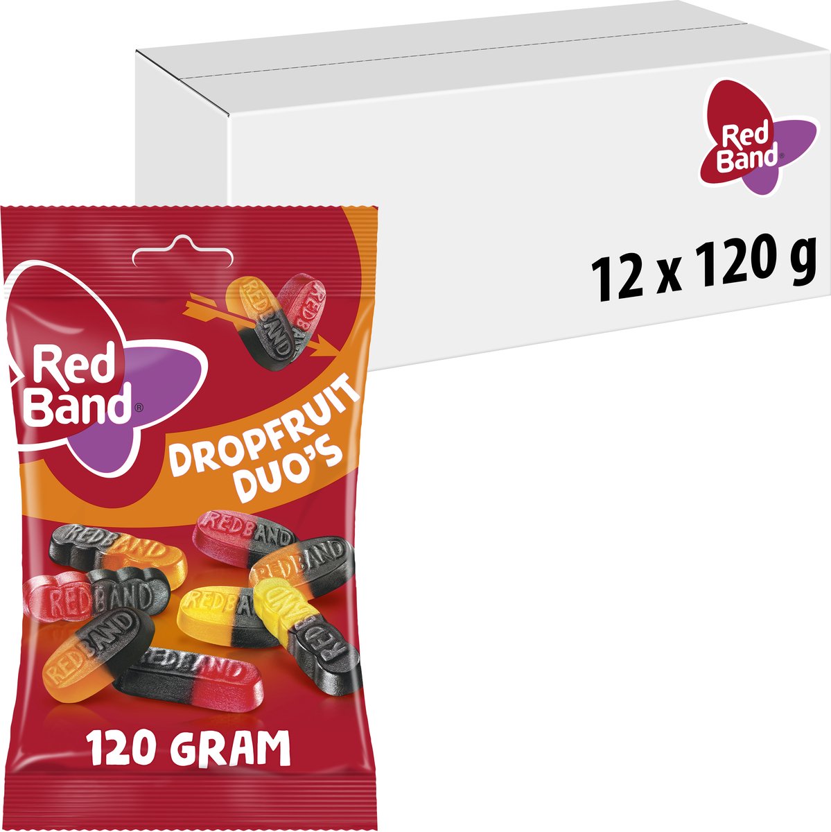 Red band dropfruit duo's (12x120gr)