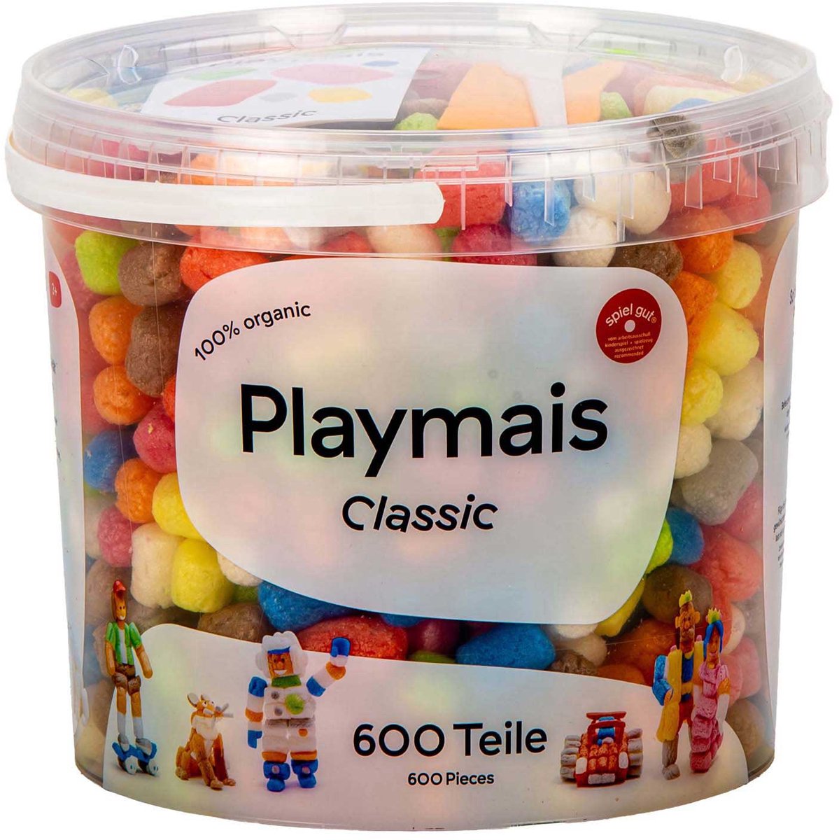 Playmais basic emmer (> 600 stukjes)