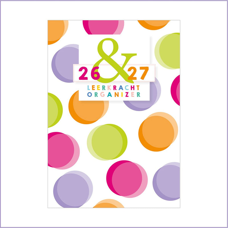 Leerkracht organizer agenda 2026–2027 a5 – basisonderwijs - weekoverzicht, lesplanning stickers - wire‑o