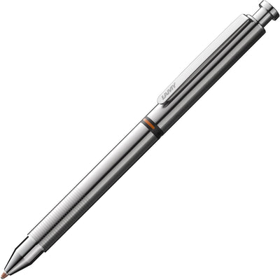 Lamy 745 st tri multipen - 3 in 1 - pen - gom - vulpotlood - zilverkleurig
