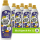 Marcel's green soap universeel wasmiddel - amber ylang ylang - 6 x 1l - 138 wasbeurten