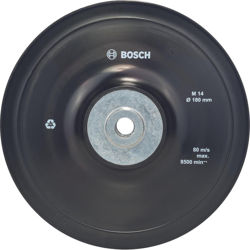 Bosch steunschijf 180 mm voor haakse slijper