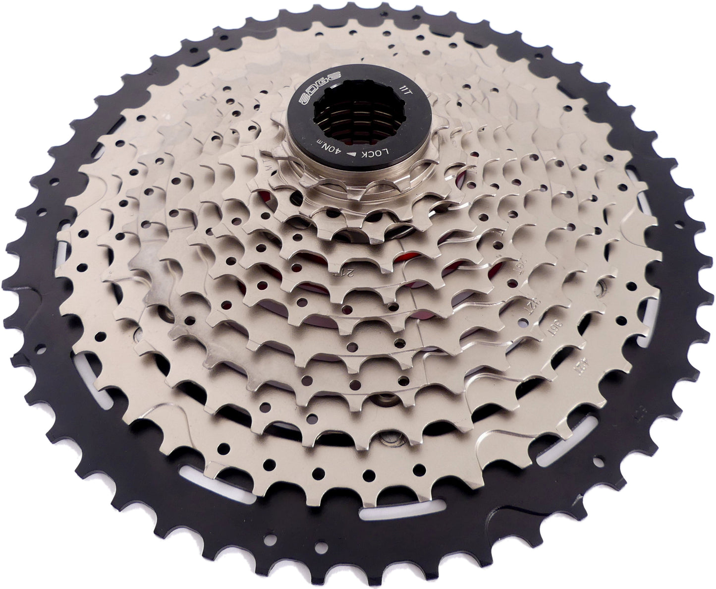 Edge cassette 11 speed cs-m9011 11-46t - zilver zwart
