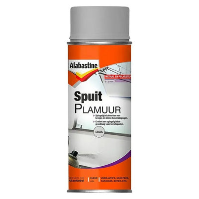 Alabastine spuitplamuur grijs 400ml ab0454 - 6035388