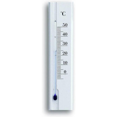 Tfa dostmann binnenthermometer beuken 15cm wit