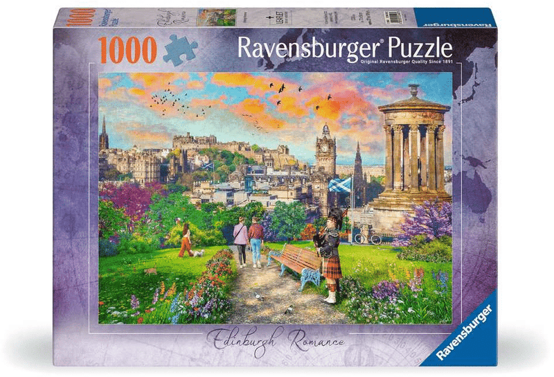 Ravensburger legpuzzel edinburgh romance, 1000st.