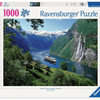 Ravensburger legpuzzel noors fjord, 1000st.