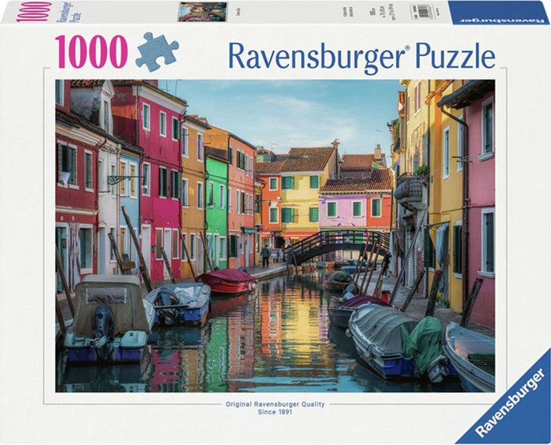 Ravensburger legpuzzel burano italie, 1000st.