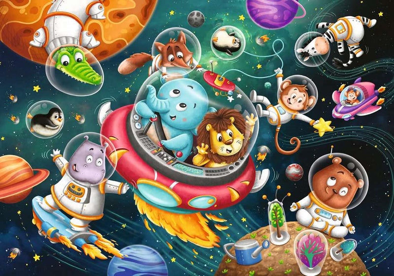 Ravensburger puzzel space 2x12 stukjes