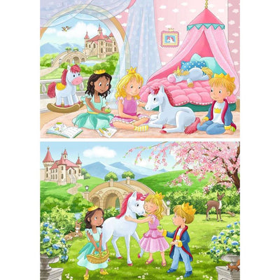 Ravensburger puzzel prince princess 2x12 stukjes
