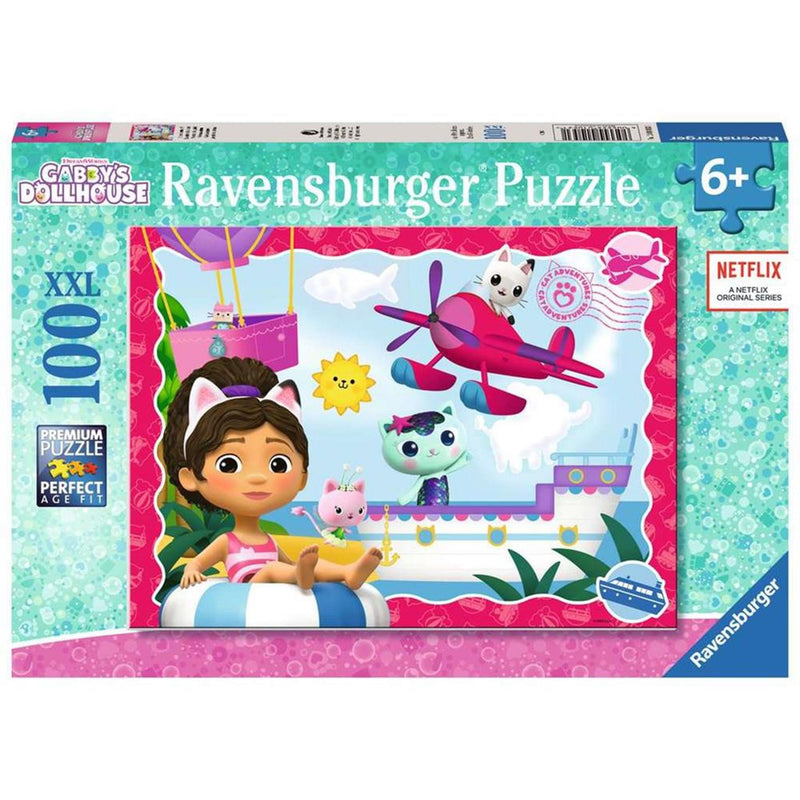Ravensburger puzzel gabby's dollhouse - legpuzzel - 100 xxl stukjes