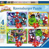 Ravensburger legpuzzel spidey and his amazing friends, 2x24st.
