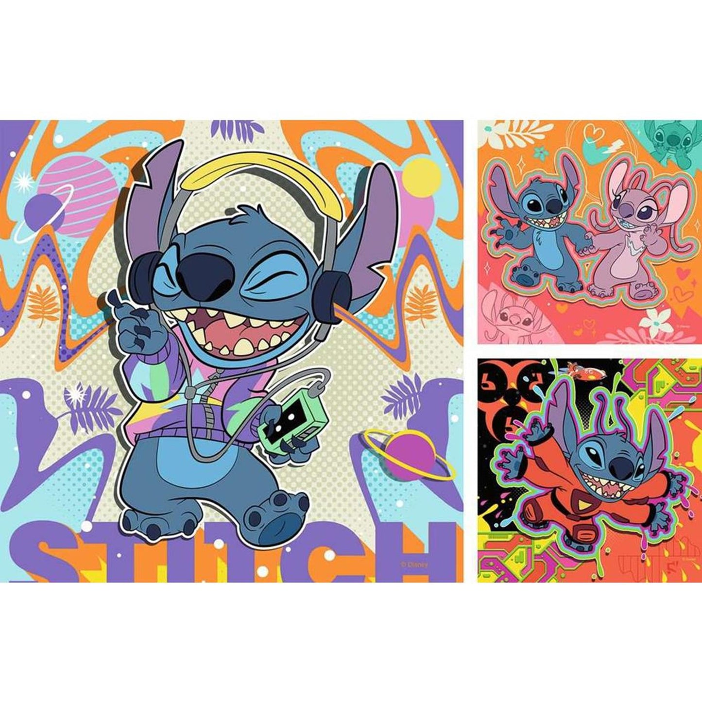 Ravensburger puzzel stitch 3x49 stukjes